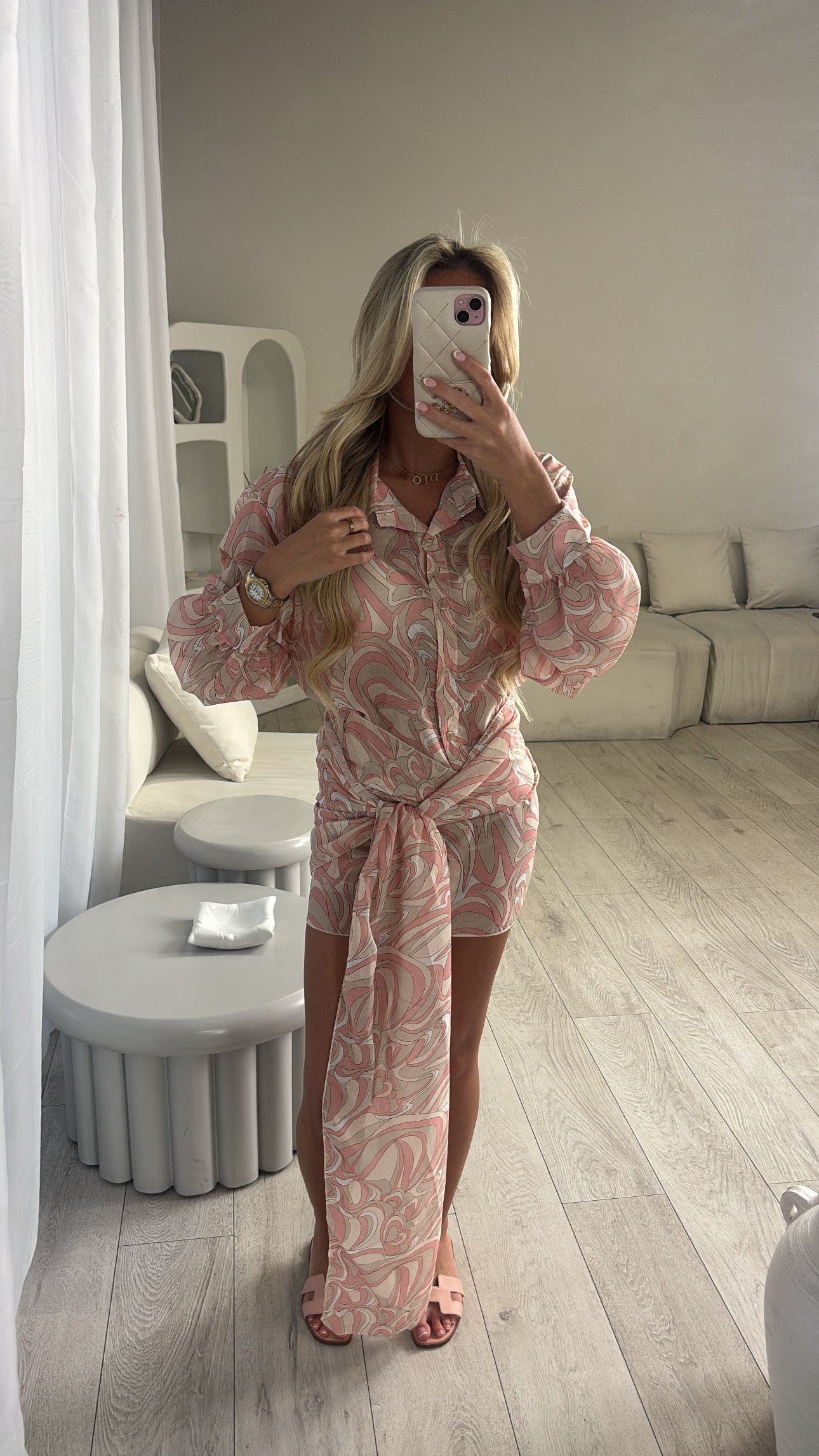 Pucci shirt and sarong