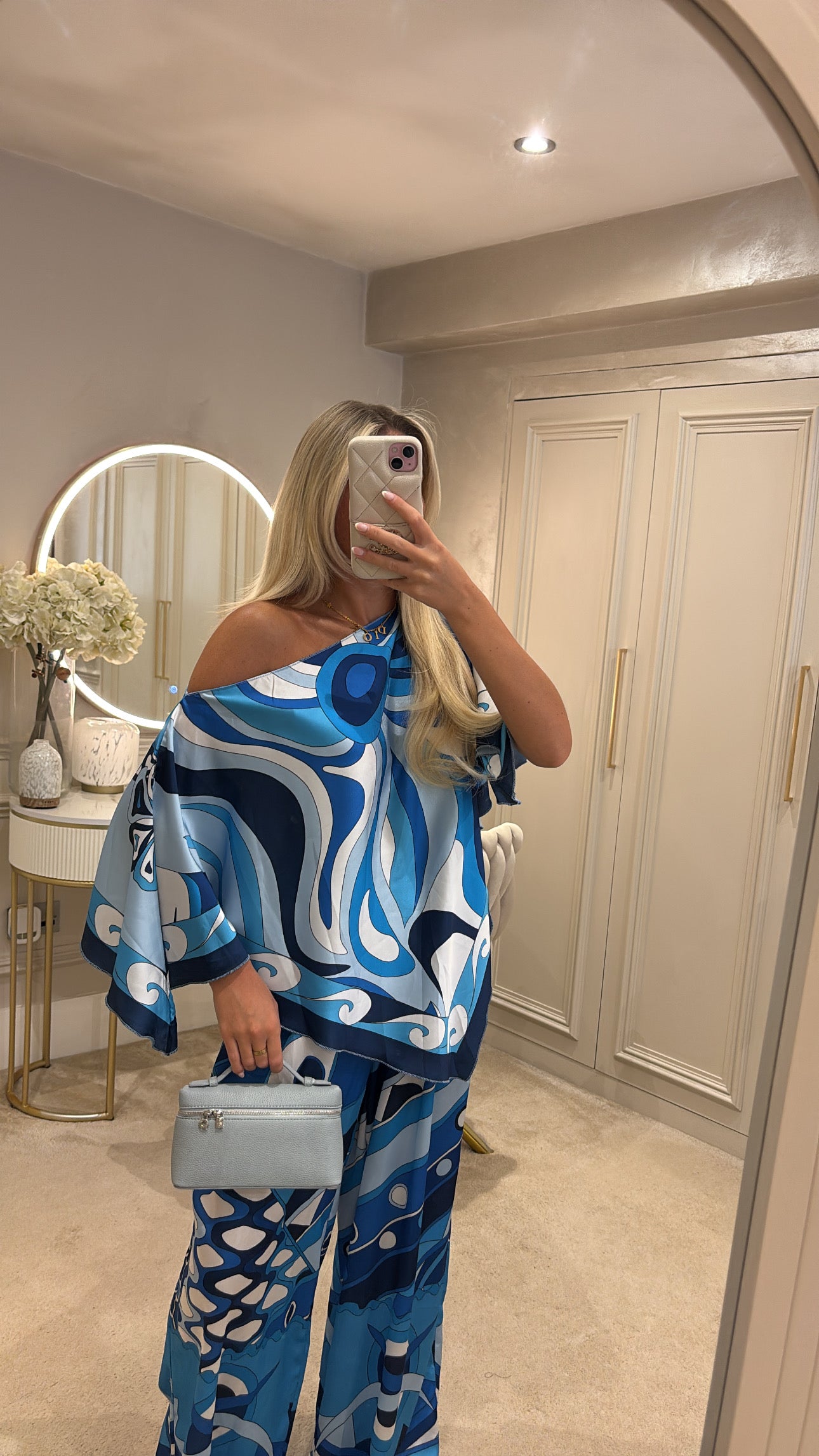 Pucci silk trouser set