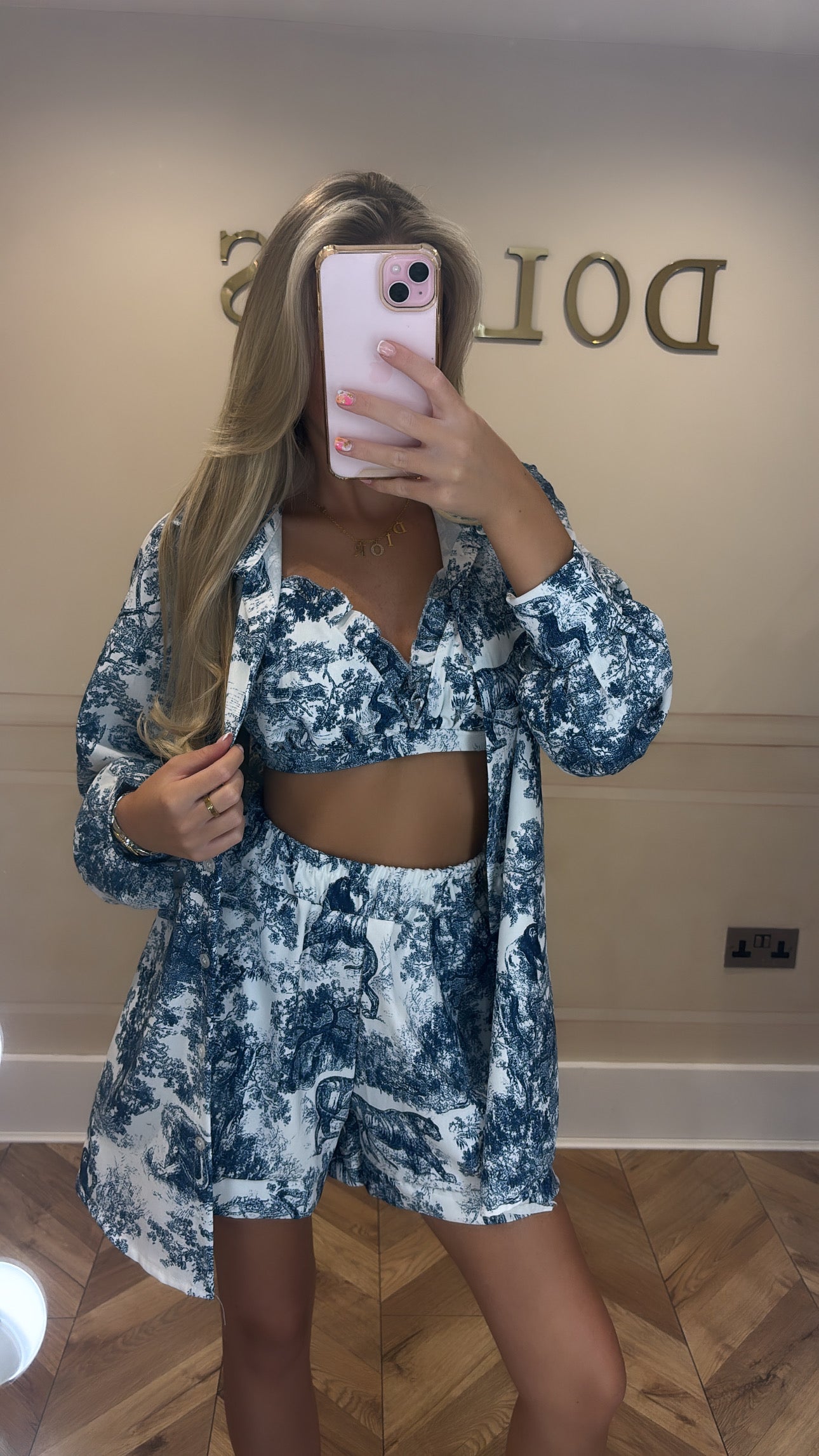 SALE Three piece image print co-ord