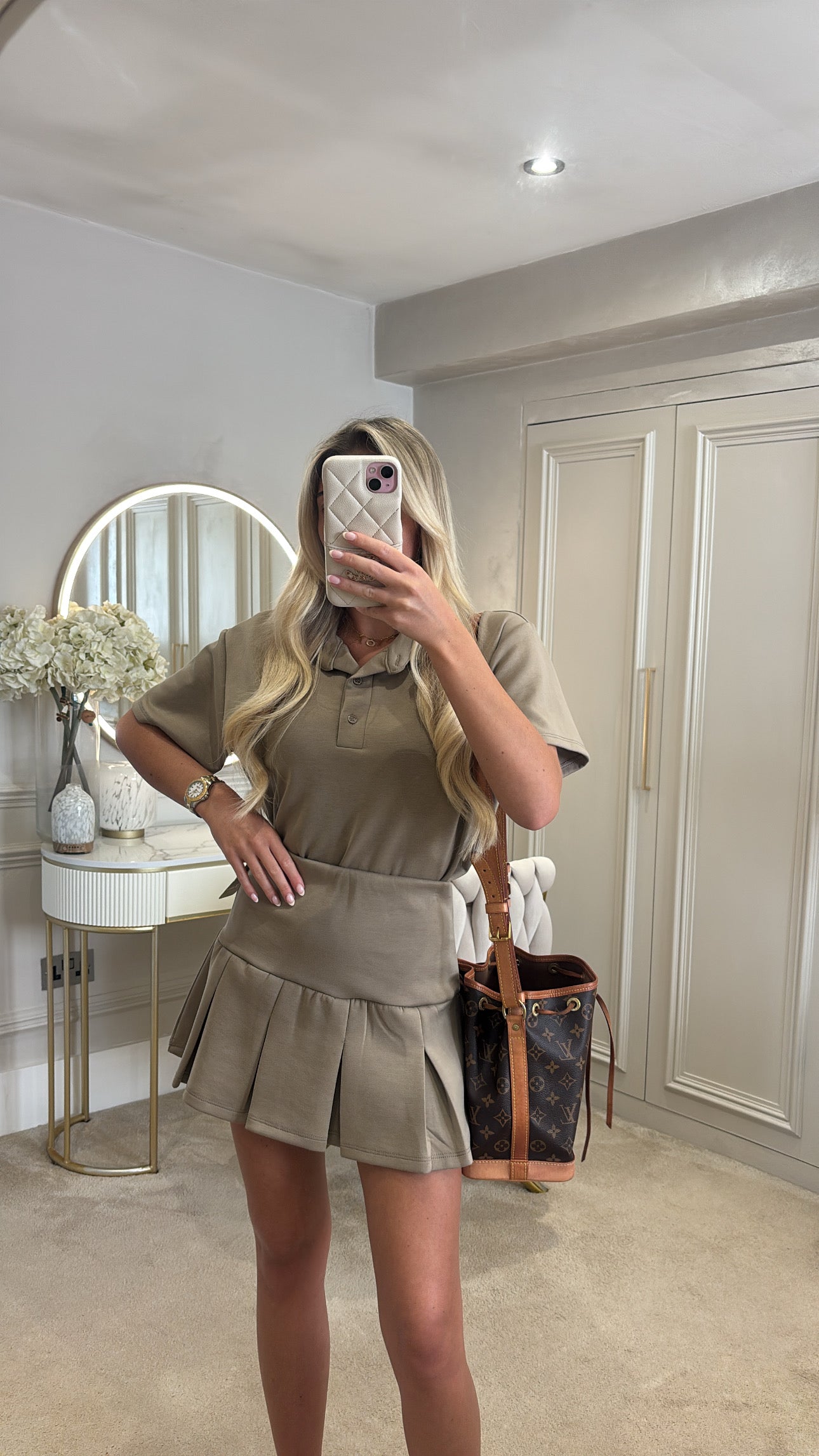 T-shirt skirt co-ord