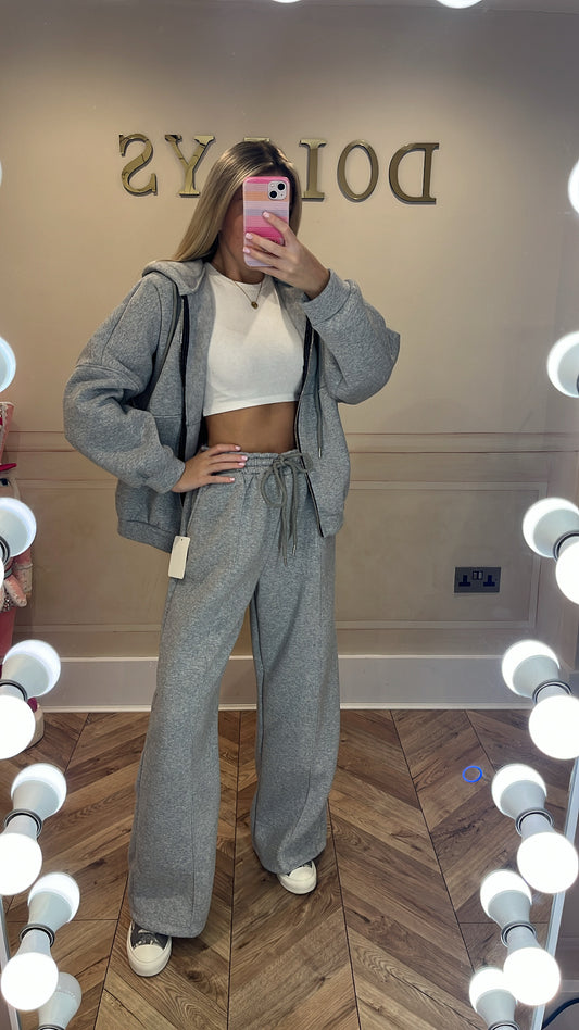 Flared jacket tracksuit