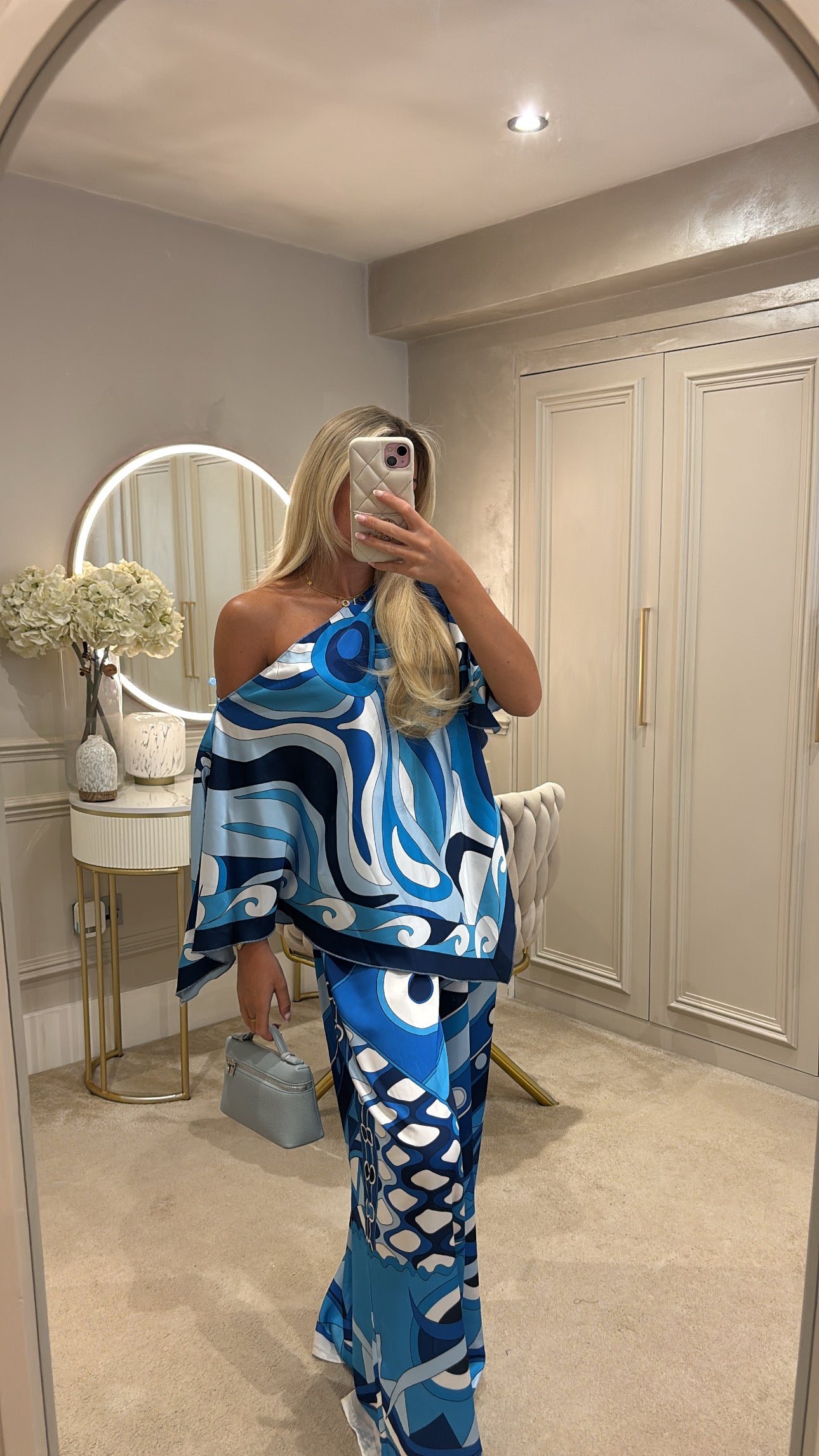 Pucci silk trouser set