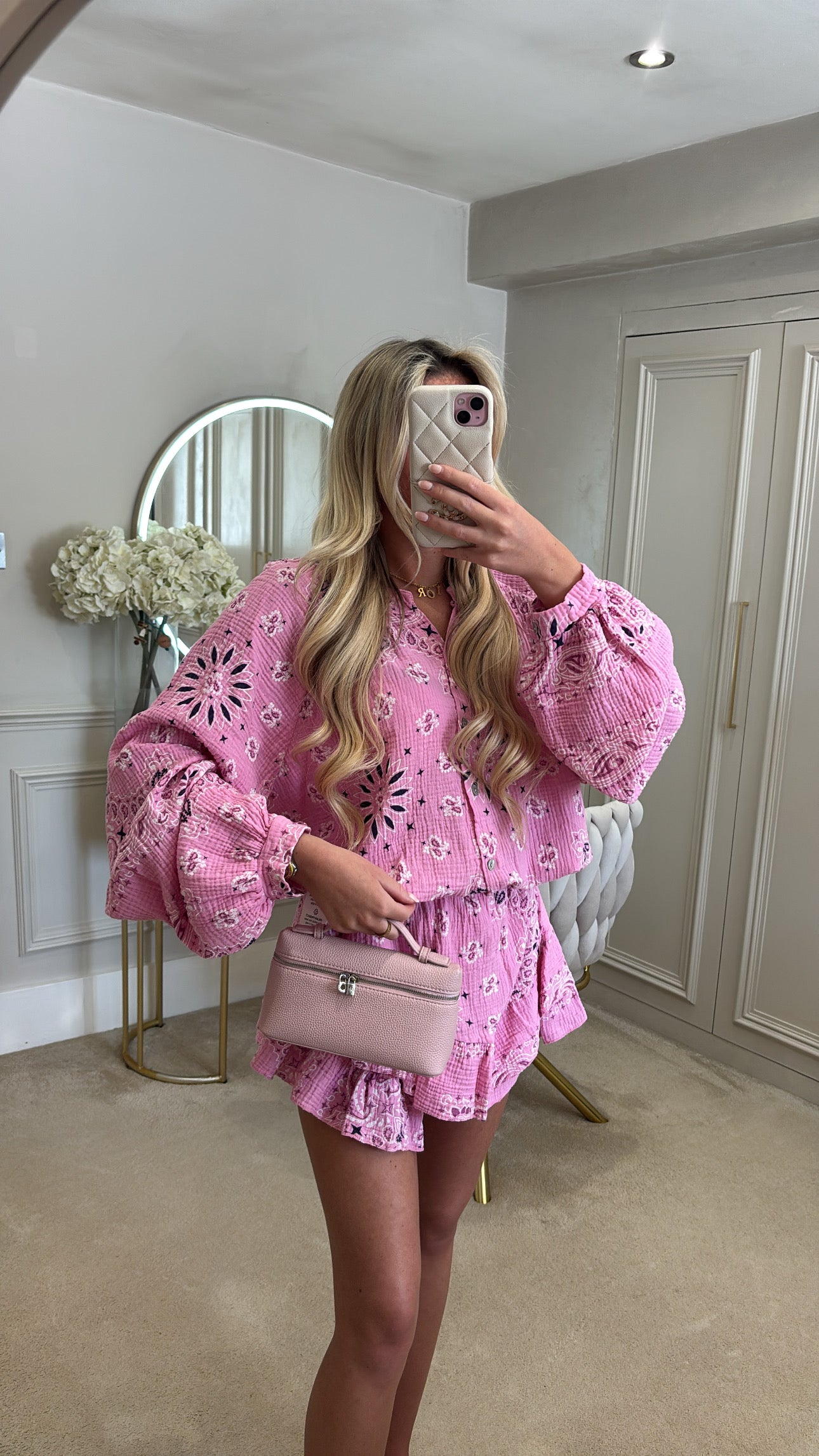 Bandanna frill skort co-ord