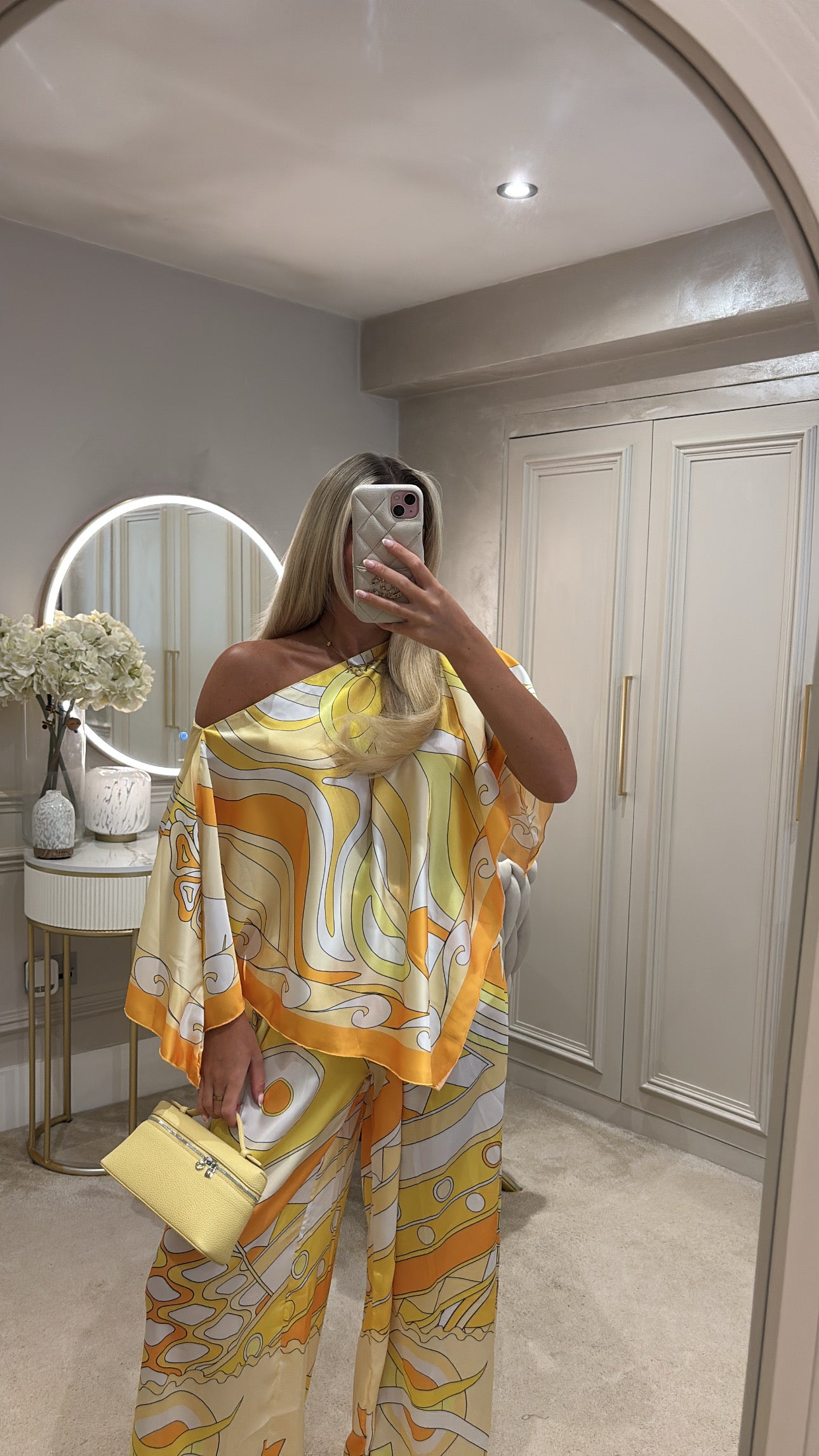 Pucci silk trouser co-ord