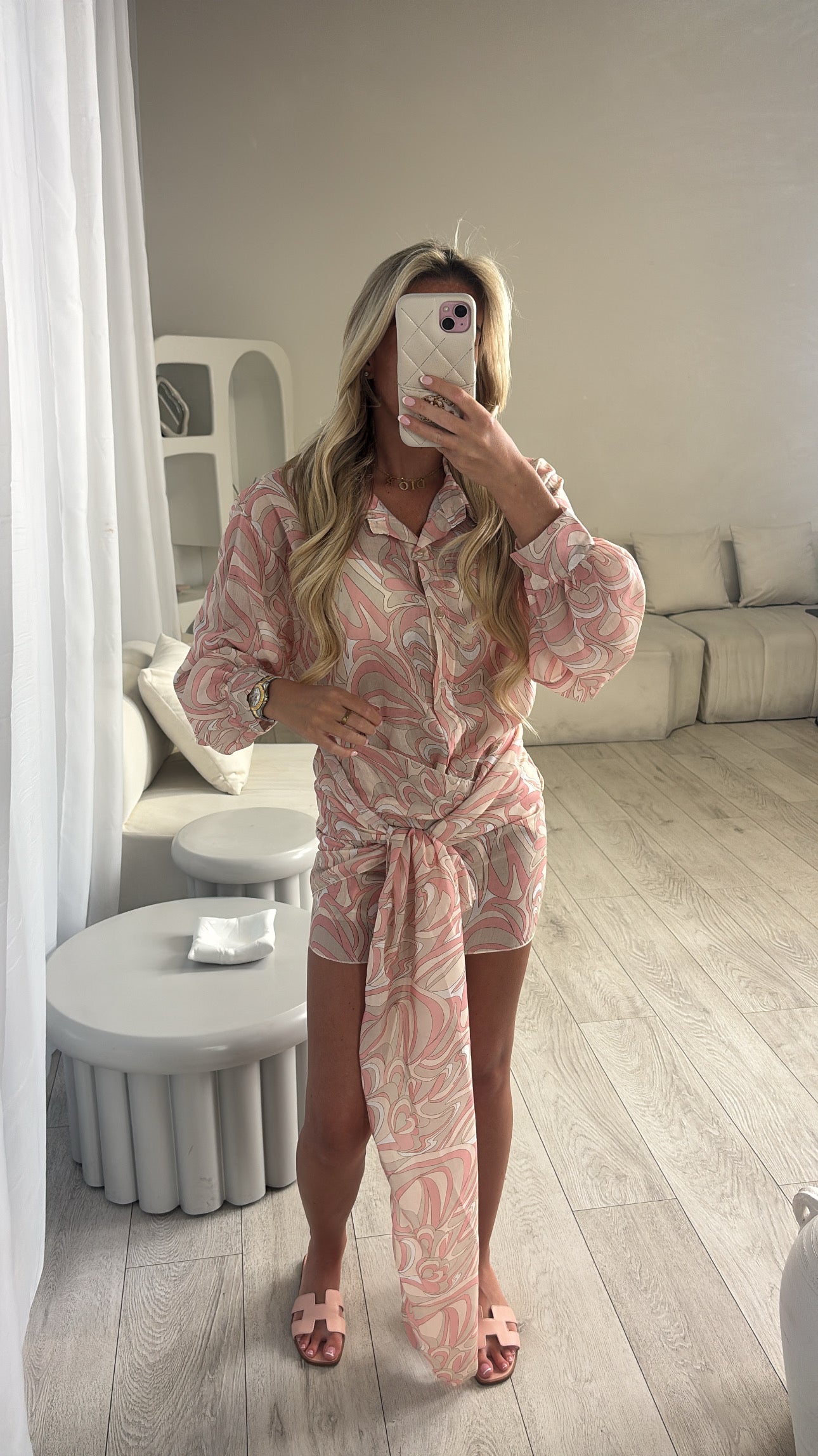 Pucci shirt and sarong