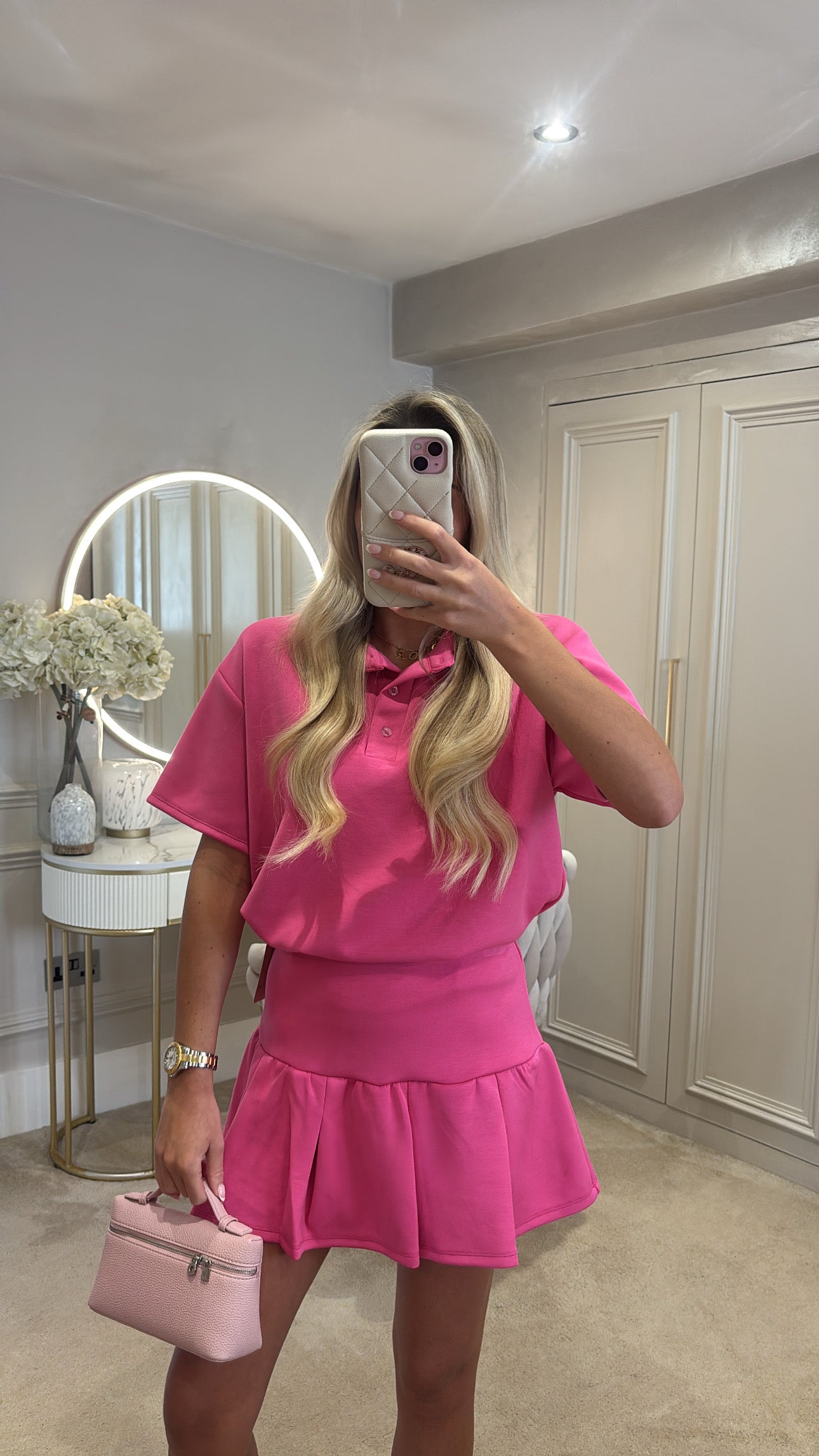 T-shirt skirt co-ord