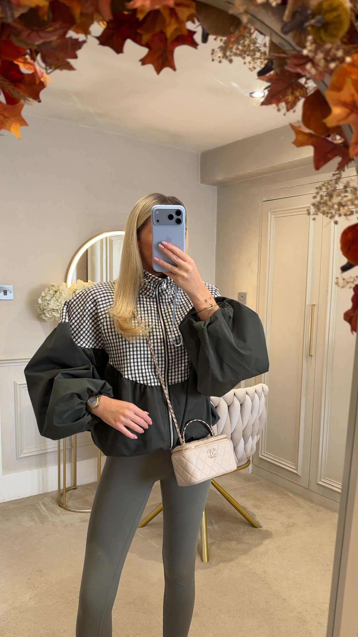 Cheque Mac jacket