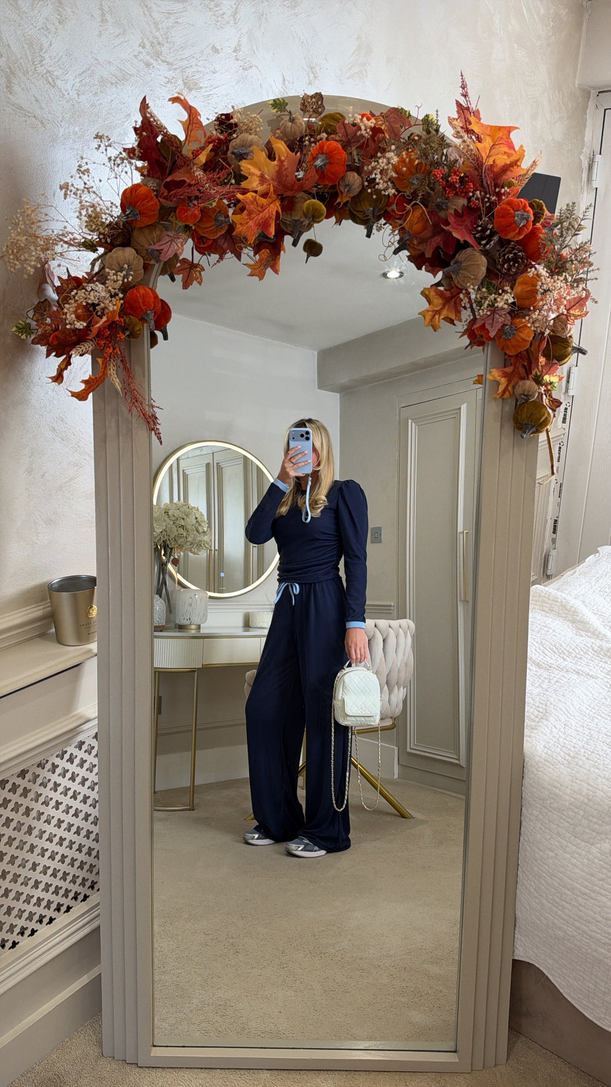 Ruched flared soft lounge set