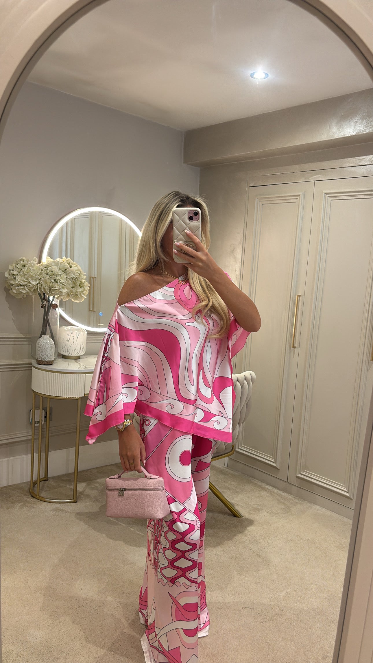 Pucci silk trouser co-ord