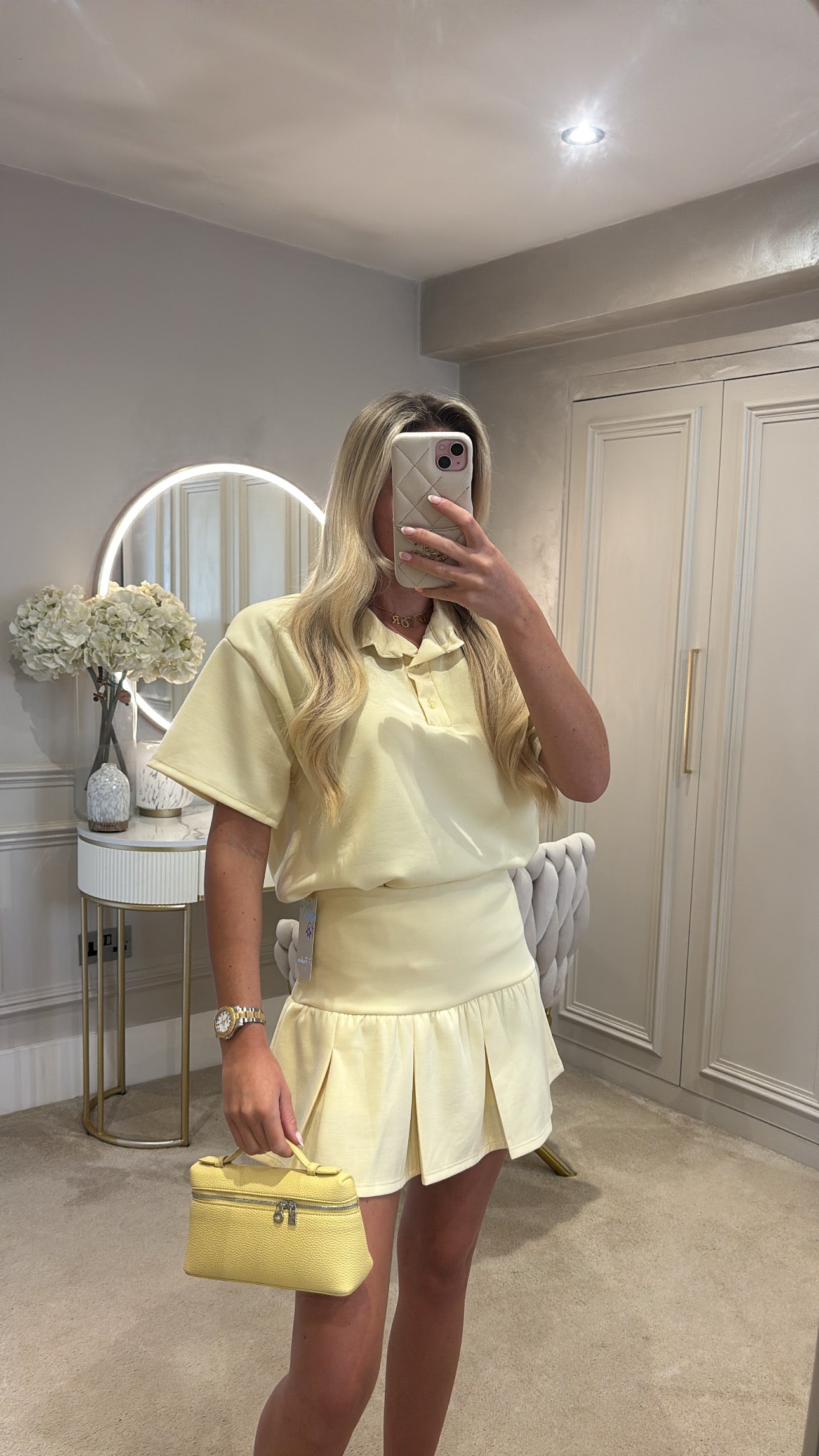 T-shirt skirt co-ord