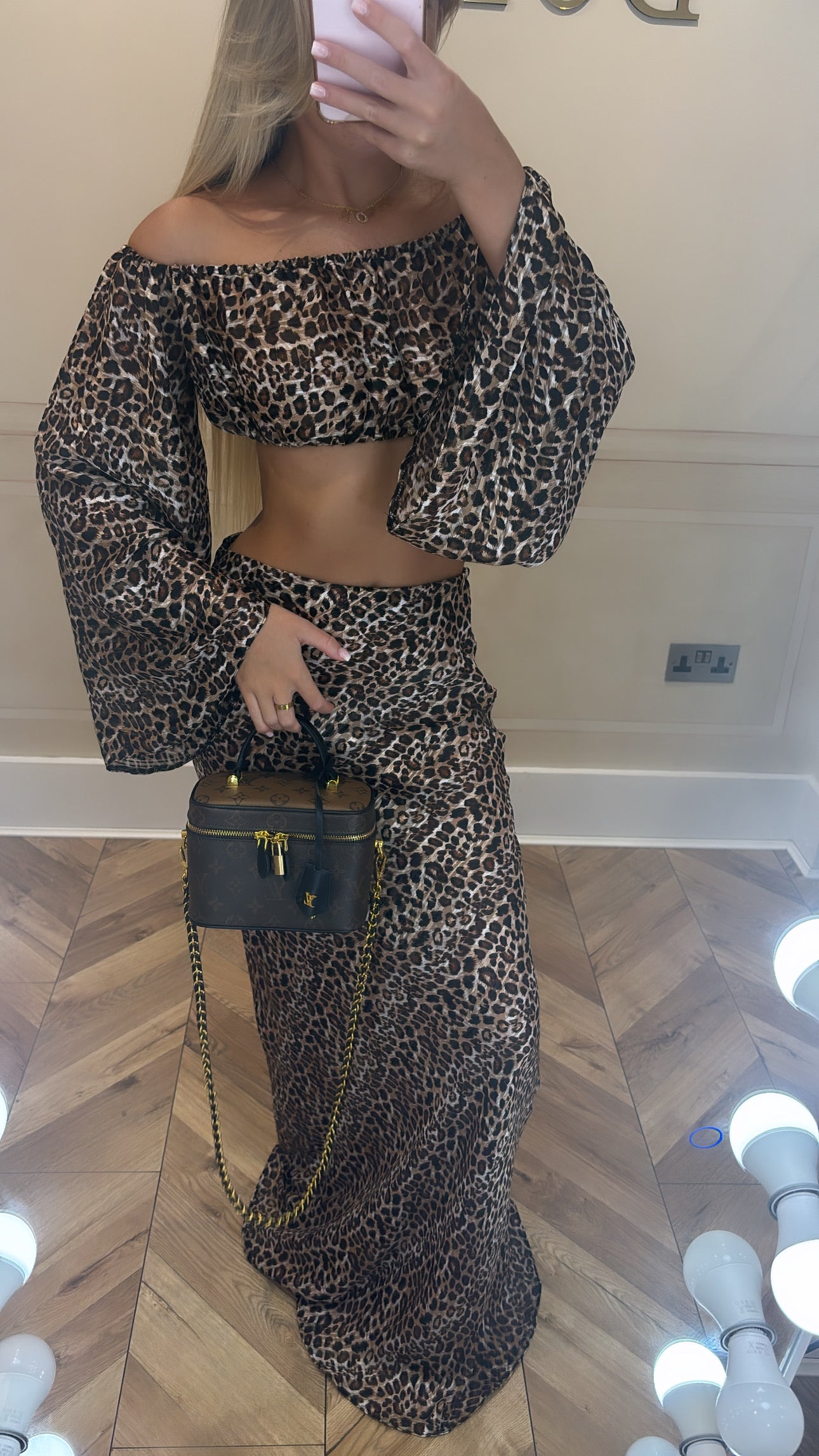 Leopard print co-ord