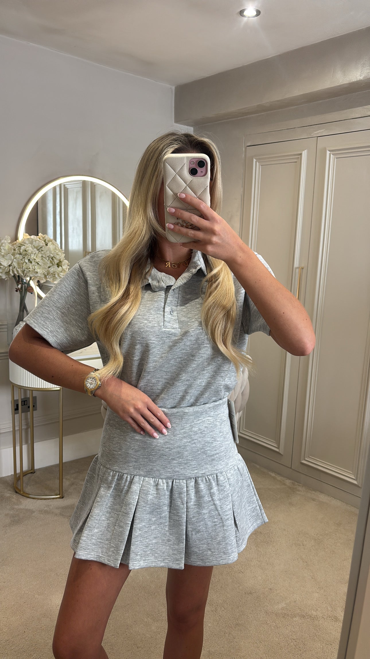 T-shirt skirt co-ord