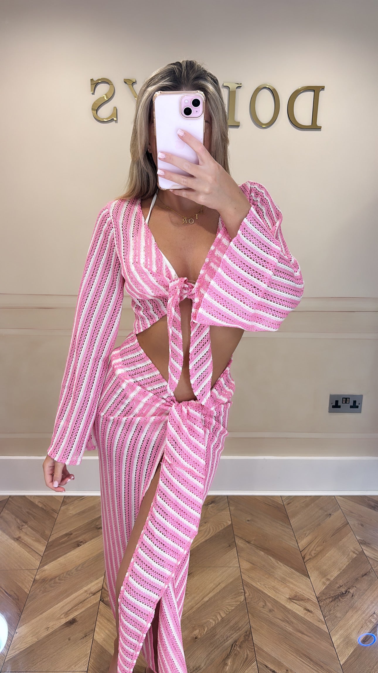 SALE Stripe tie co-ord