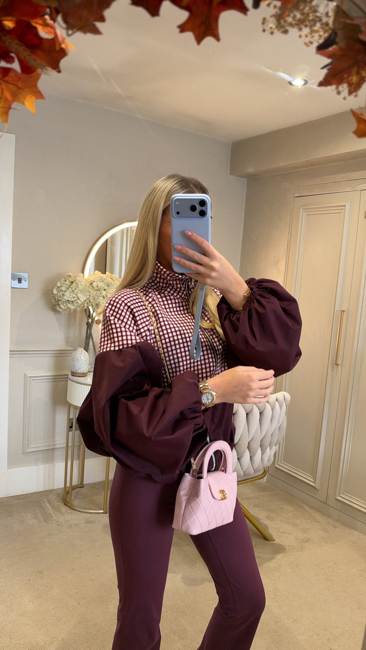 Cheque Mac jacket