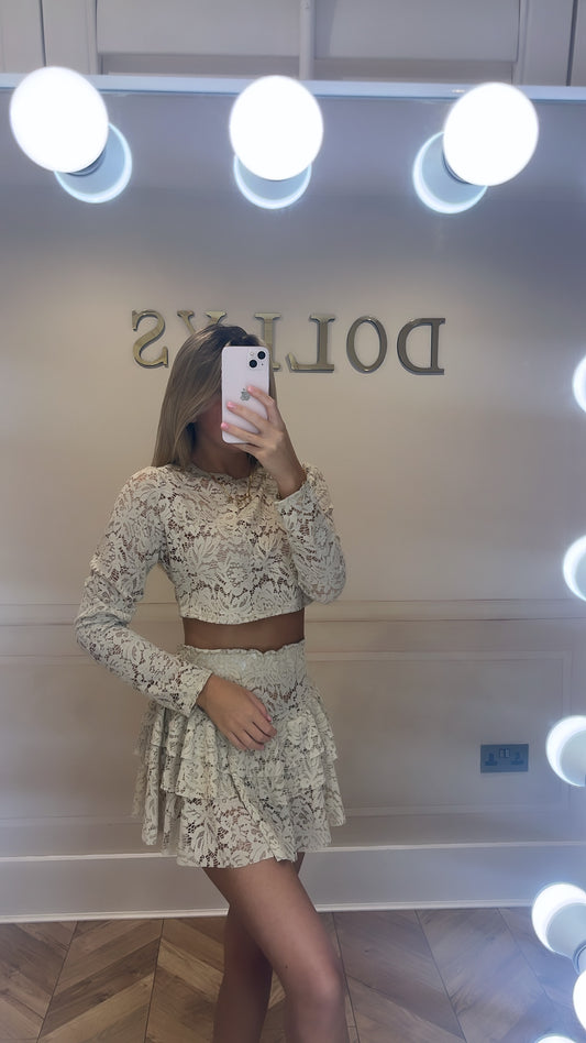 Lace co-ord