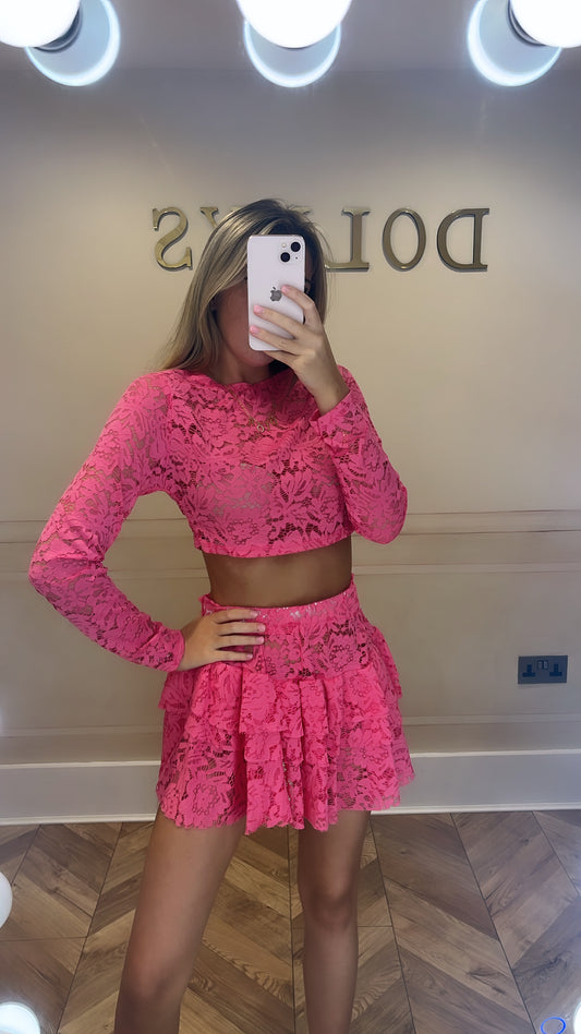 Lace co-ord